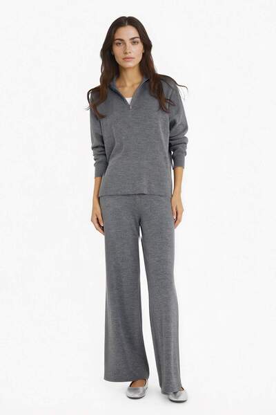 DeFacto Широкі штани з широкими штанинами з трикотажу F2918AX25AU