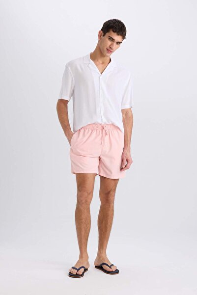 DeFacto Mesh Lined Short Length Quick Dry Sea Shorts E0944Ax25Hs