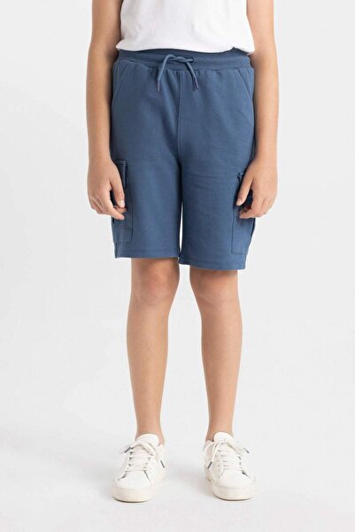 DeFacto Erkek Çocuk Kargo Cepli Şort B5868A824HS