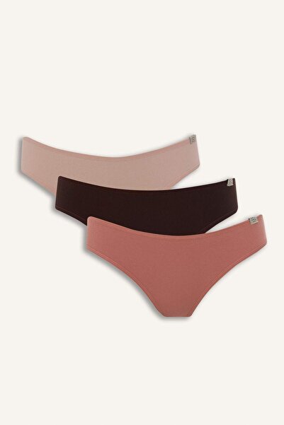 DeFacto tricot texturat Chiloți Slip 3 piese D6404AX25AU