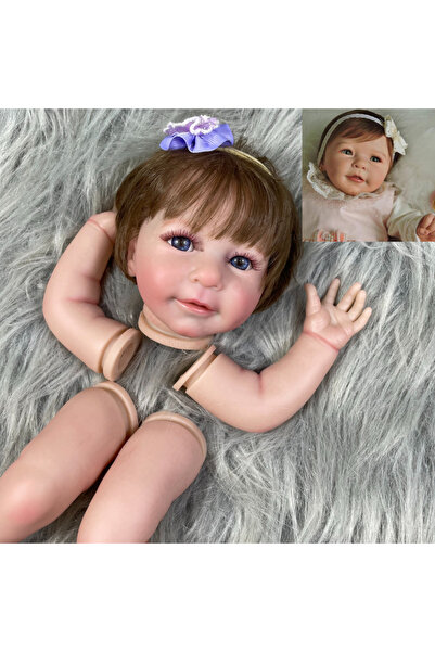 Choice طقم دمية ليزا، دمية فينيل مطلية مسبقًا مقاس 16 بوصة، مع زراعة شعر ورموش