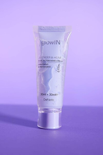 GLOWIN Lavanta ve Bal Özlü Nemlendirici El Kremi – Çift Etkili Besleyici & On...
