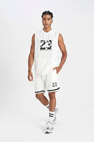 DeFacto Šortky s potlačou Standard Fit D3162AX24HS