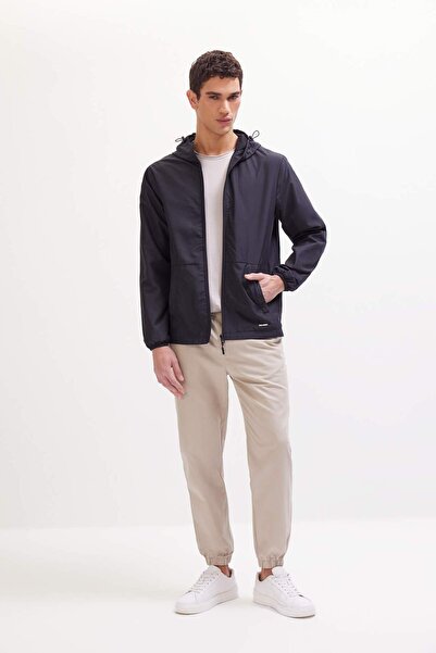 DeFacto Jogger-Slim-Fit-Gabardine-Hose aus 100 % Baumwolle mit schmaler Taill...