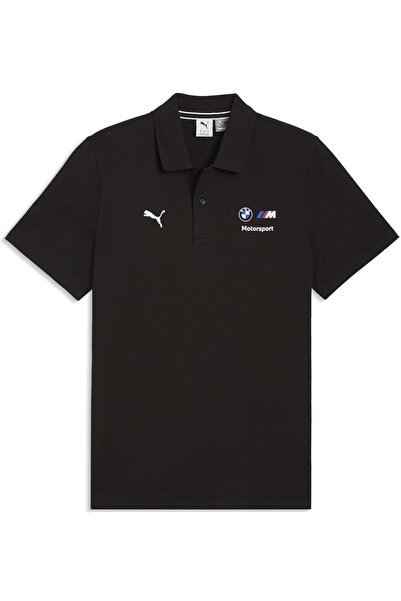 Puma 634900 BMW MMS Ess Tricou cu guler polo pentru bărbați tricou NEGRU