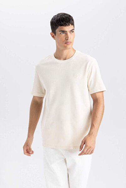 DeFacto Μπλουζάκι με κοντό μανίκι από 100% βαμβάκι με κανονική εφαρμογή D4796...