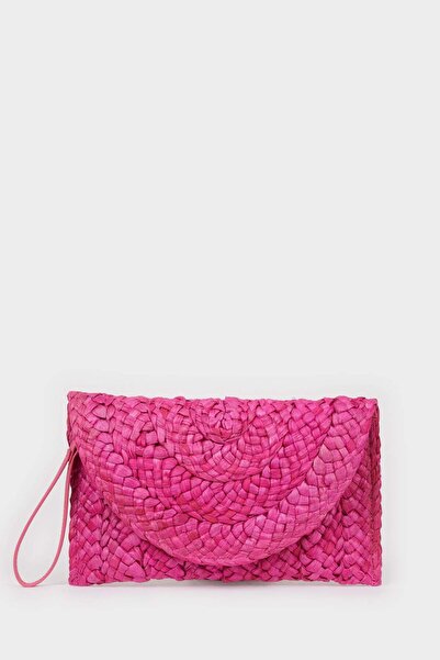 DeFacto حذاء نسائي من القش حقيبة يد E1473AXNS