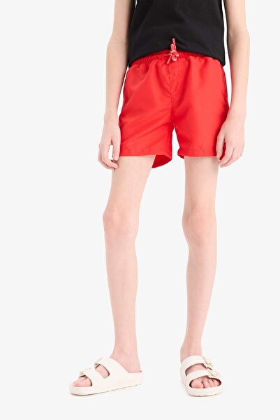 DeFacto Basic Plain Swim Shorts for Boys B7494A825Hs
