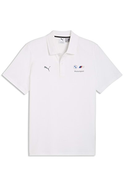 Puma 634900 BMW MMS Ess Tricou cu guler polo pentru bărbați tricou ALB