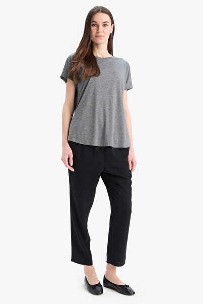 DeFacto Παντελόνι Straight Fit Aerobin E6769AX25SP