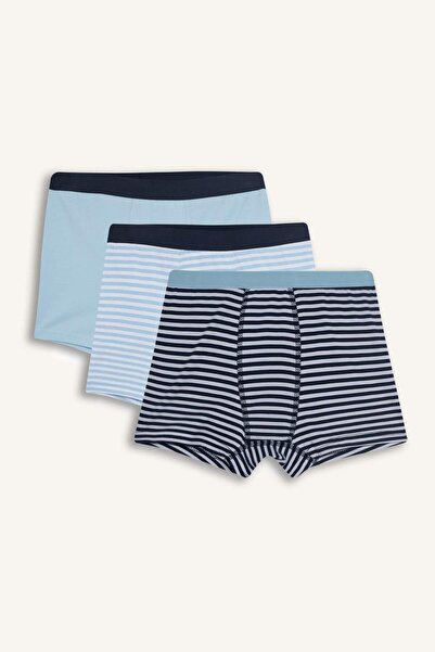 DeFacto Αγόρι ριγέ 3 τεμαχίων Boxer E1572A824AU