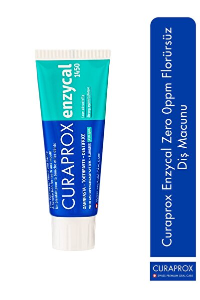 Curaprox Enzycal 1450ppm Florürlü Diş Macunu 75ml