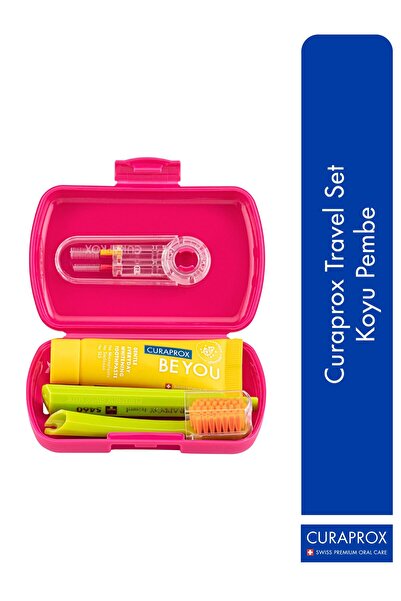 Curaprox Seyahat Seti Kırmızı