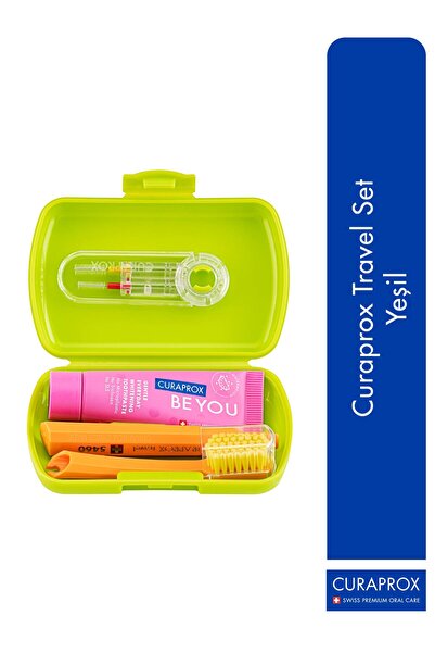 Curaprox Travel Set (diş Fırçası+ Diş Macunu + Diş Arası Fırçası)