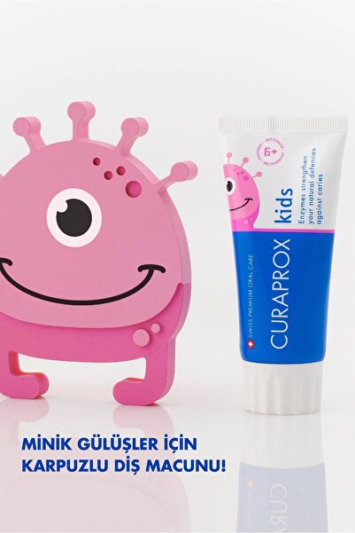 Curaprox Kids 1450ppm Florürlü Karpuzlu Diş Macunu 60ml