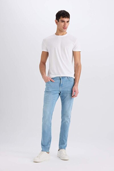 DeFacto Carlo Skinny Fit - Κανονική μέση, τζιν πολύ στενό πόδι D0025AX25SP