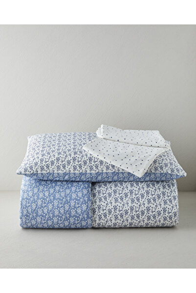 English Home Fragile Ivy Kolay Ü tul enir cearșaf lı pentru o persoană lenjer...