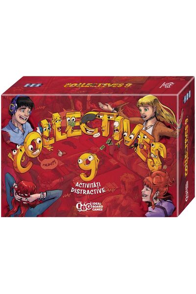 Ideal Board Games Jocul Colectiv 9 Activități distractive
