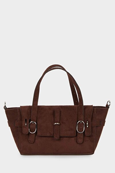 DeFacto Women's Suede Shoulder Bag E3906Axns