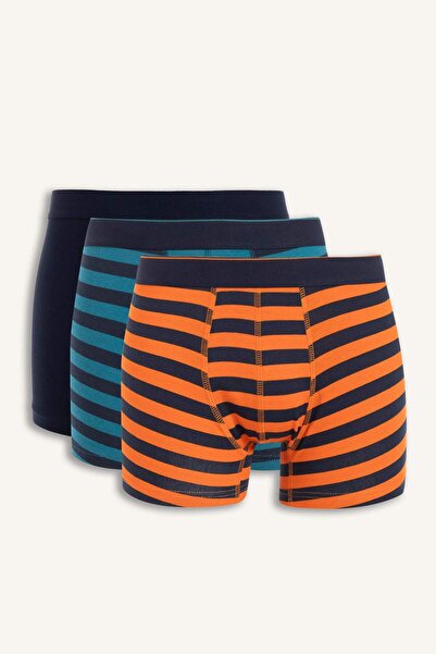 DeFacto Erkek Çizgili 3'lü Boxer C9567AX24WN