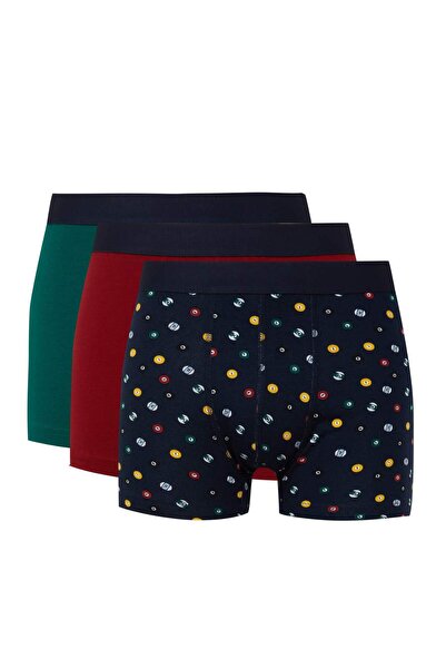 DeFacto Ball Printed 3 Boxers A5996ax24cw