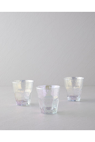 English Home Set de 3 pahare lustruite 375 ml colorate