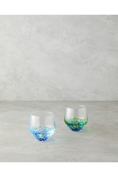 English Home Miracle Cam 2'li Bardak 235 ml Mavi - Yeşil