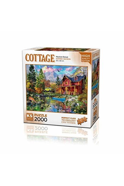 Ks Games Mountain Retreat 2000 Parça Puzzle