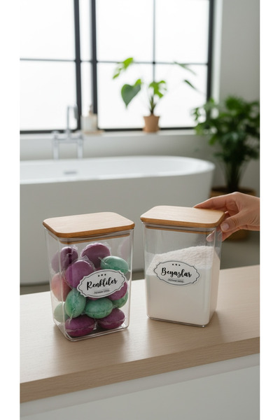 zezedesing Borcan pentru culori și alburi din seria Premium 2000ML