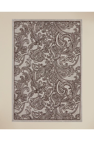 English Home Etnich Pamuklu Bukle Kilim 120x180 cm Bej - Kahve