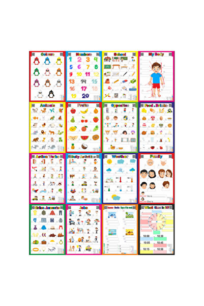 Okuling Karekodlu Seslendirmeli Ingilizce Yaz Sil Seti