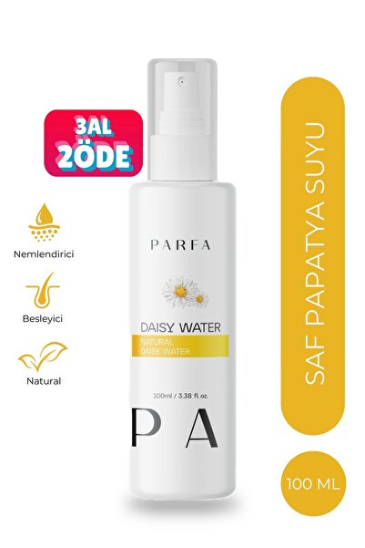 Parfa Saf Papatya Suyu Saç Parlaklığı ve Saç Derisi Nem Desteği Bakım Toniği ...