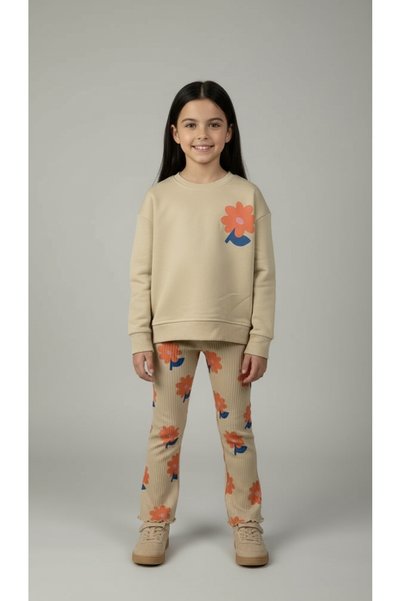 Booni Jooni Flower Detail Leggings Set