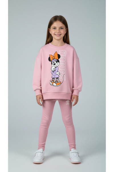 Booni Jooni Set de jambiere Minnie Logo cu imprimeu