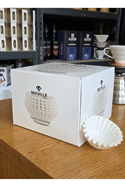 MOTİFİLLA 250/90 - 245/85 Basket Filtre Kağıdı 250 Adet
