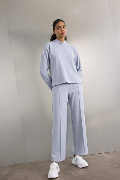 DeFacto Pantaloni de sport subțiri pentru jogger sport B basic Straight Stand...