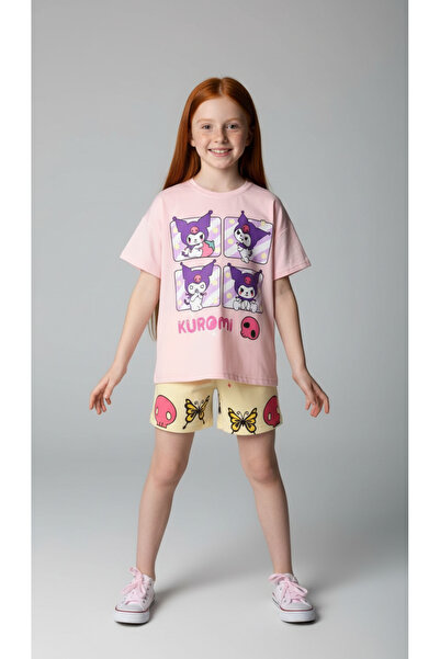 Booni Jooni Pink Kuromi Shorts Set