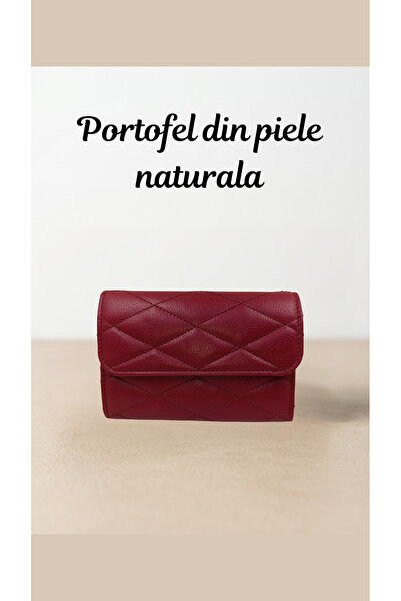 OEM Women's Compact , trifold Genuine Leather Wallet with zipper, coin and ca...