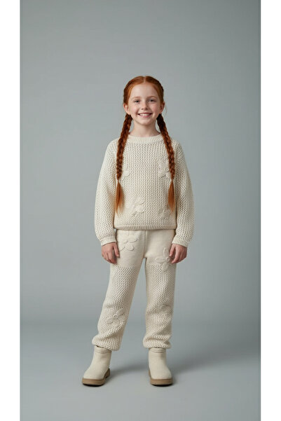 Booni Jooni Flowers Knitwear Set