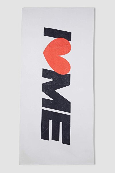 DeFacto I Love Me D6323AXNS Model Beach Towel