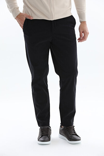 FINESUITS Muške Somot pantalone sa vezicama 2522203107.KDFS