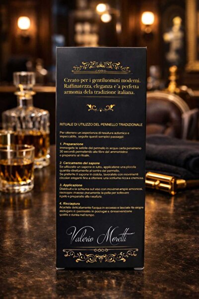 VALERIO MORETTI Shaving Brush Tıraş Fırçası