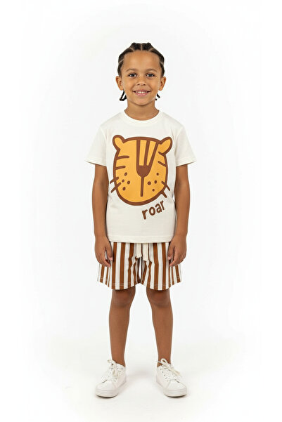 Booni Jooni Roar Printed Shorts Set