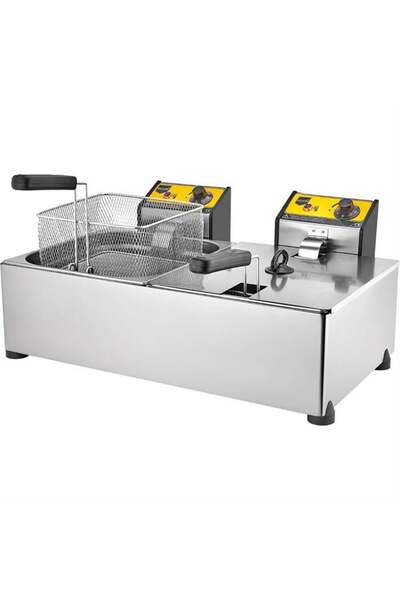 Remta 8+8 lt Çiftli Elektrikli Fritöz