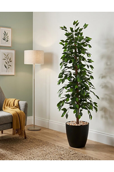 co arma شجرة أوراق فيكس صناعية 155 سم