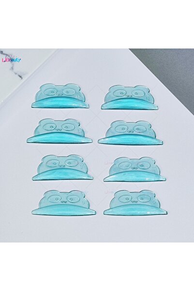 Choice Blue Libeauty U Curl 4 Pairs Free Glue Silicone Eyelash Perm Rods Stic...