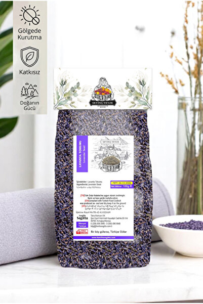 Organik Teyze Sevinç Teyze Lavanta, Lavandula angustifolia, Lavender 100g