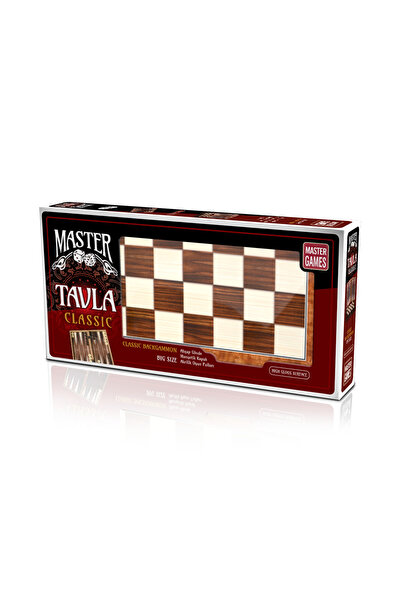 Ks Puzzle Ahşap Klasik Ceviz Tavla