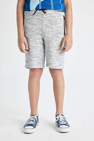 DeFacto Pantaloni scurți cu buzunar cu fermoar pentru băiat D0485A824HS