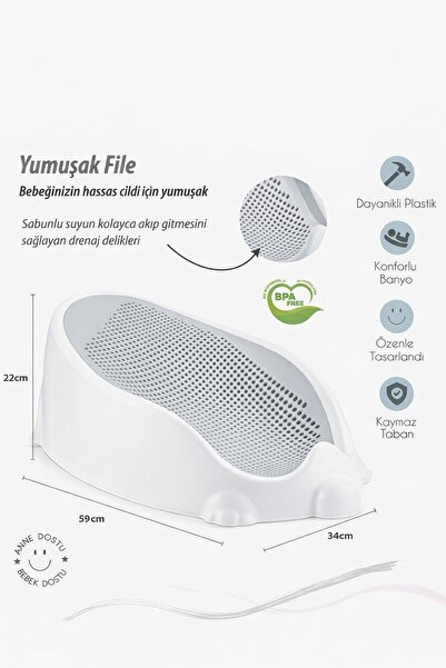 Genel Markalar Ahir Ticaret Bee Home Soft Bebek Yıkama Küveti Ak-312